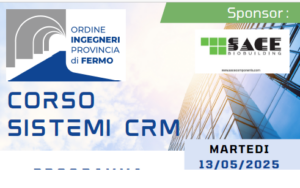 Corso “SISTEMI CRM” | in presenza13/05/2025 c/o XLAB ACADEMY SRL